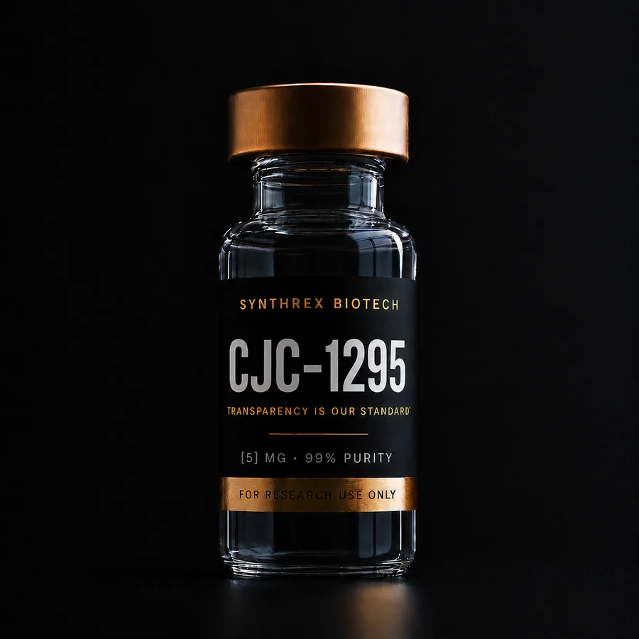 CJC-1295 (With DAC) research vial — laboratory use only