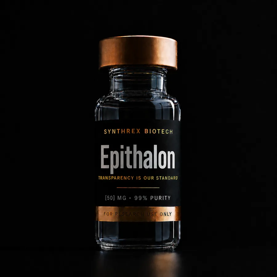 Epithalon research vial — laboratory use only