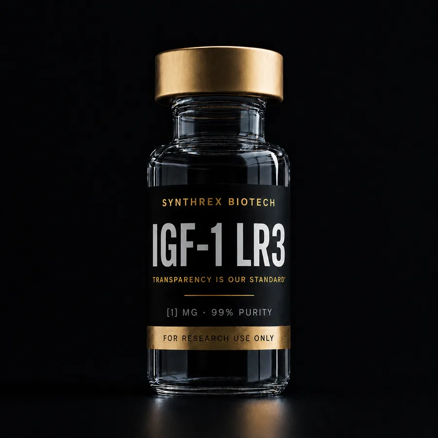 IGF-1 LR3 research vial — laboratory use only