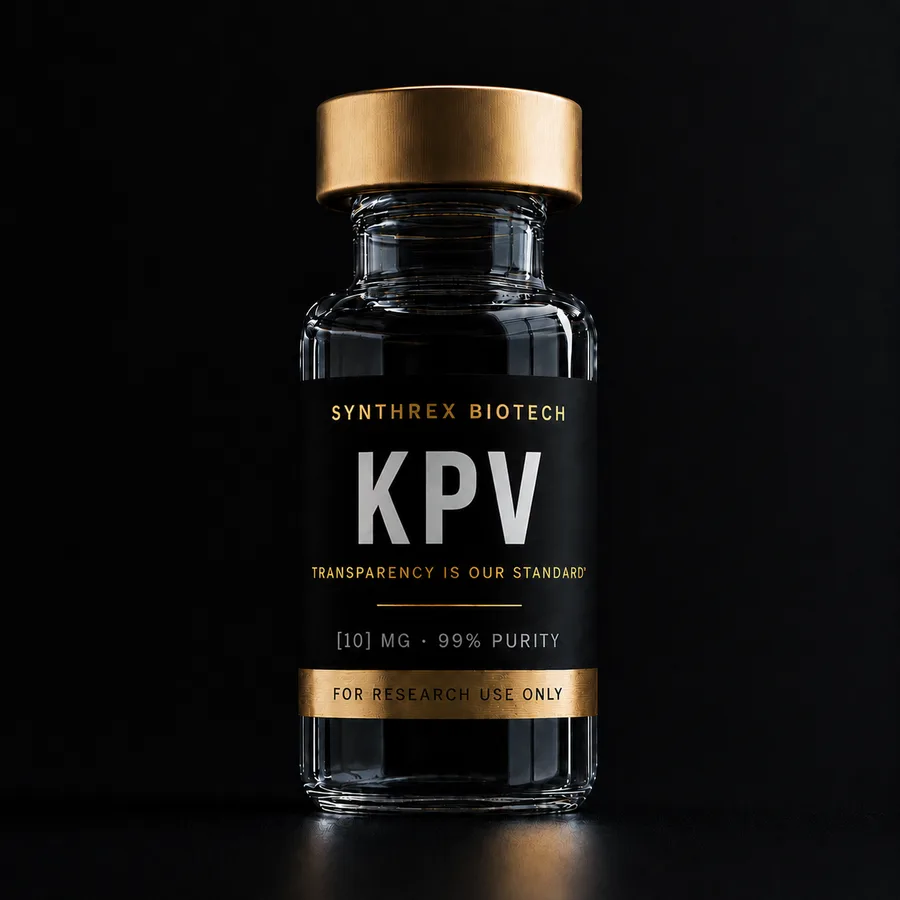 KPV research vial — laboratory use only