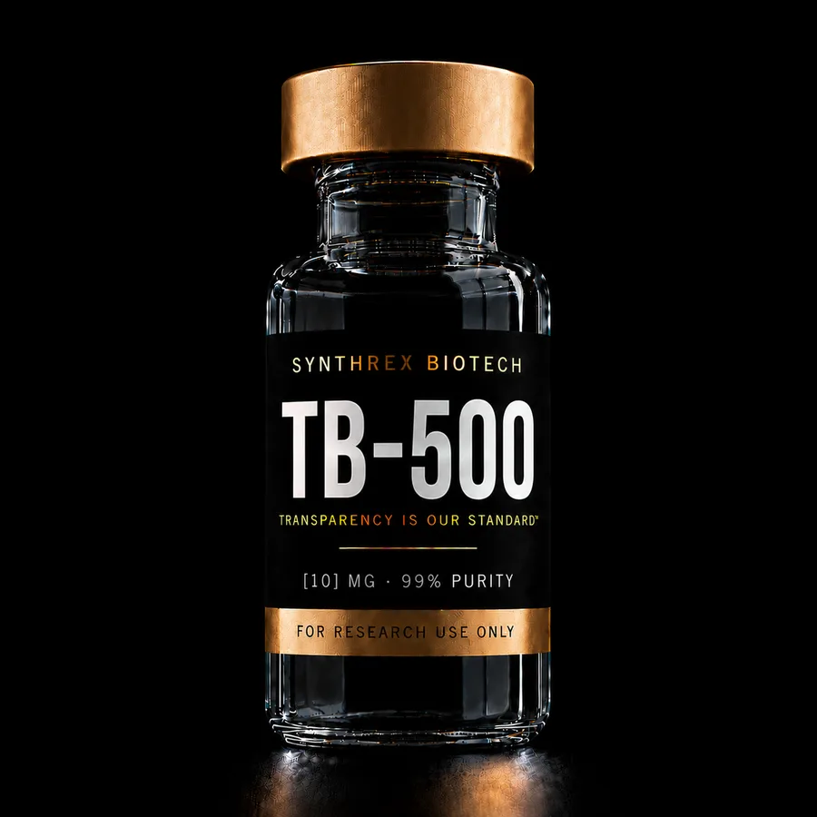 TB-500 research vial — laboratory use only