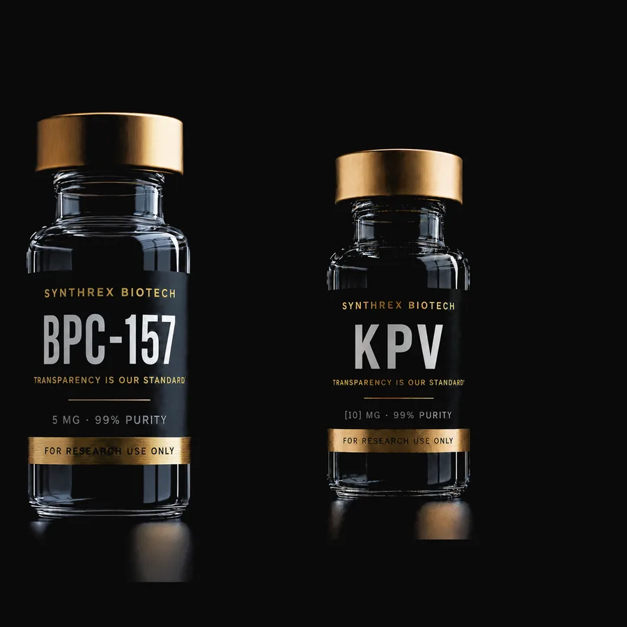 BPC-157 + KPV Set research vial — laboratory use only