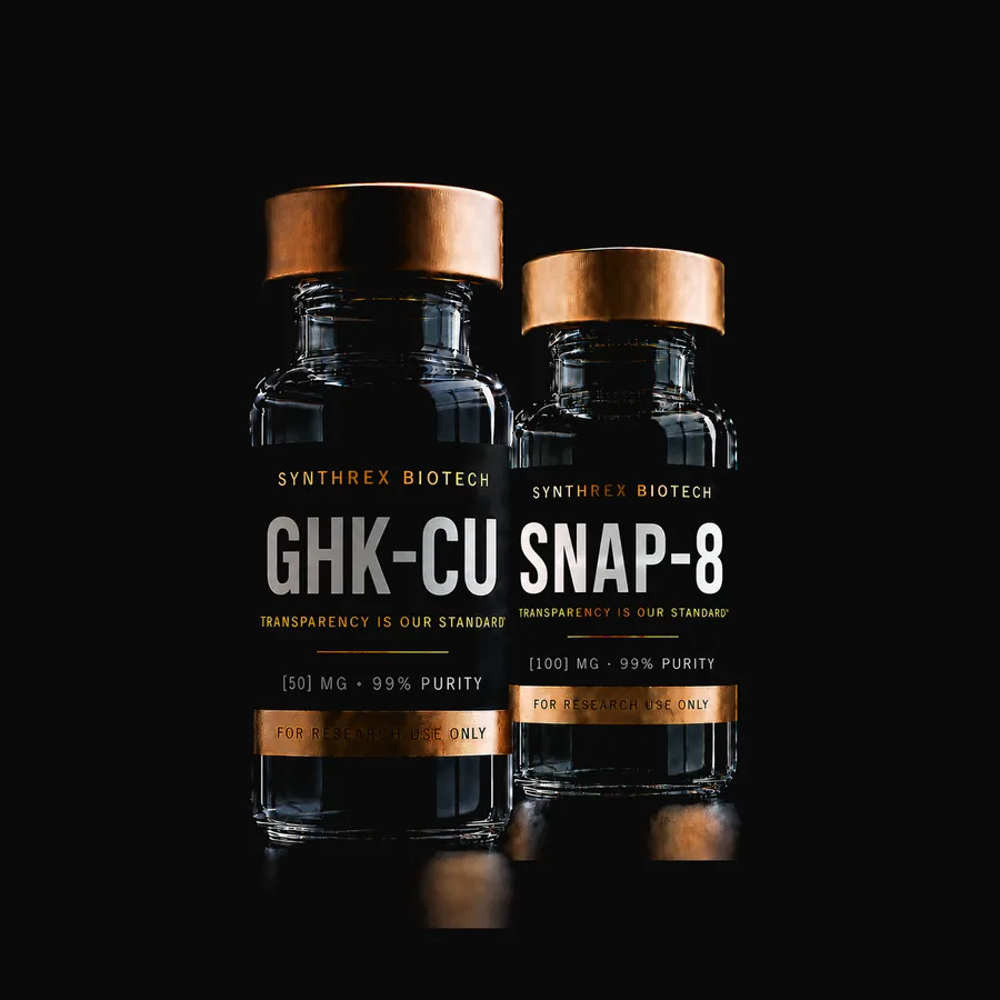 GHK-Cu + Snap-8 Set research vial — laboratory use only