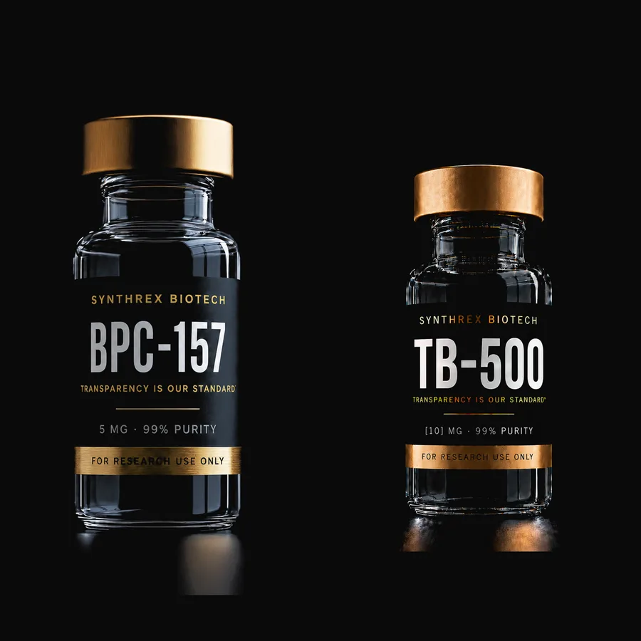 BPC-157 + TB-500 Set research vial — laboratory use only