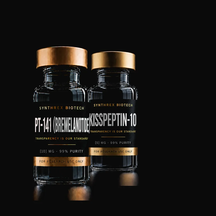 PT-141 + Kisspeptin-10 Set research vial — laboratory use only