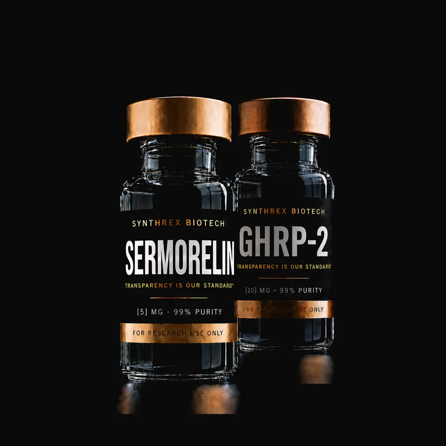 Sermorelin + GHRP-2 Set research vial — laboratory use only