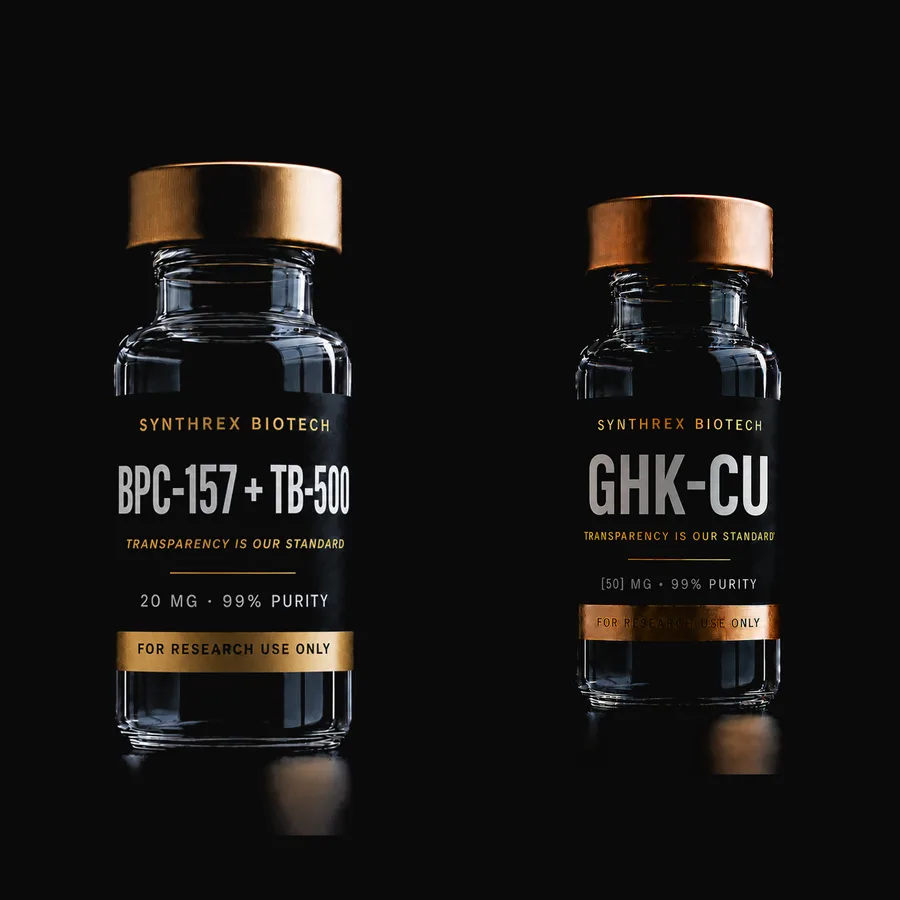 Blend + GHK-Cu Set research vial — laboratory use only